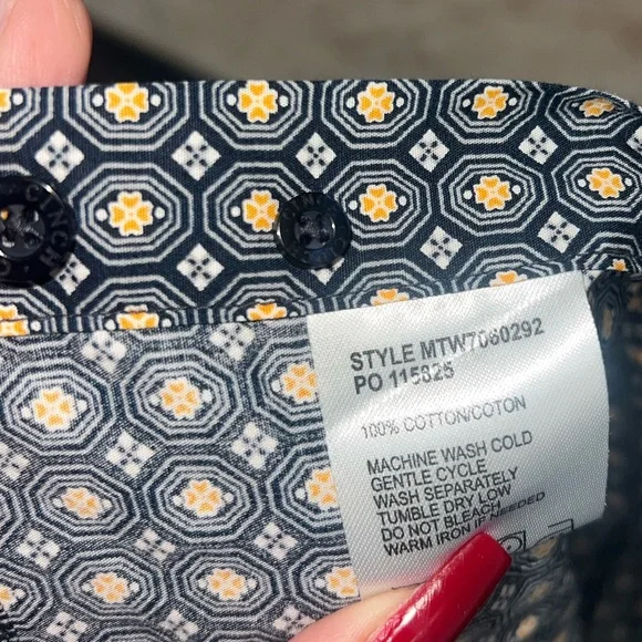 CINCH BOYS BLACK BUTTON DOWN SHIRT - Picture 3 of 7